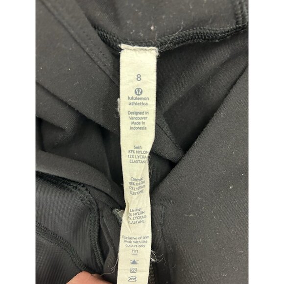 Lululemon Athletica Womens Black Bhakti Yoga Asymmetrical Zip Jacket Size 8 - Picture 3 of 16